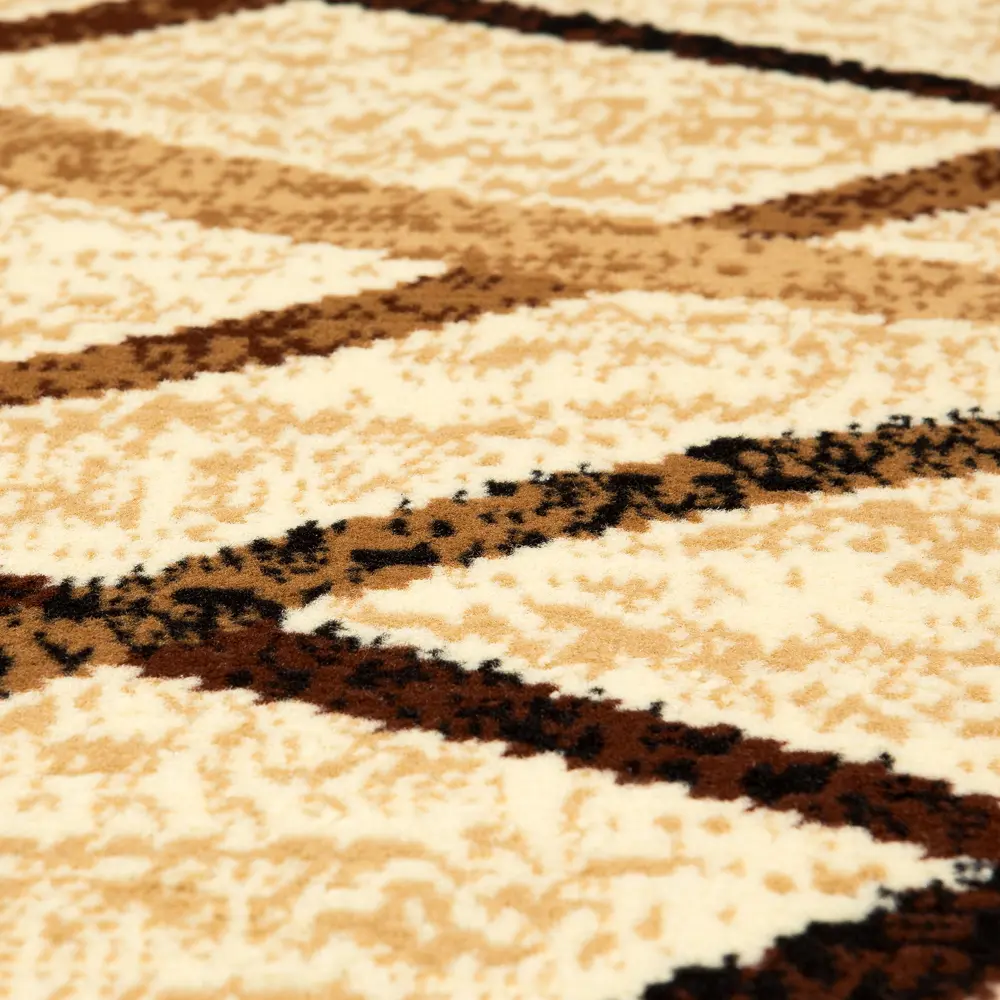 Ковер полипропилен Лагуна D497O 60x110 см цвет бежевый MERINOS STLM-2182468 - Вид №3