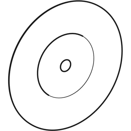 601.812.00.1 Уплотнительная шайба Geberit для изоляции водорозеток в гипсокартонных стенах Geberit  - Вид №1