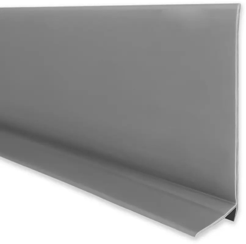 91213604 Плинтус гибкий Flex Центурион серый 3000x15x50 мм STLM-0519670