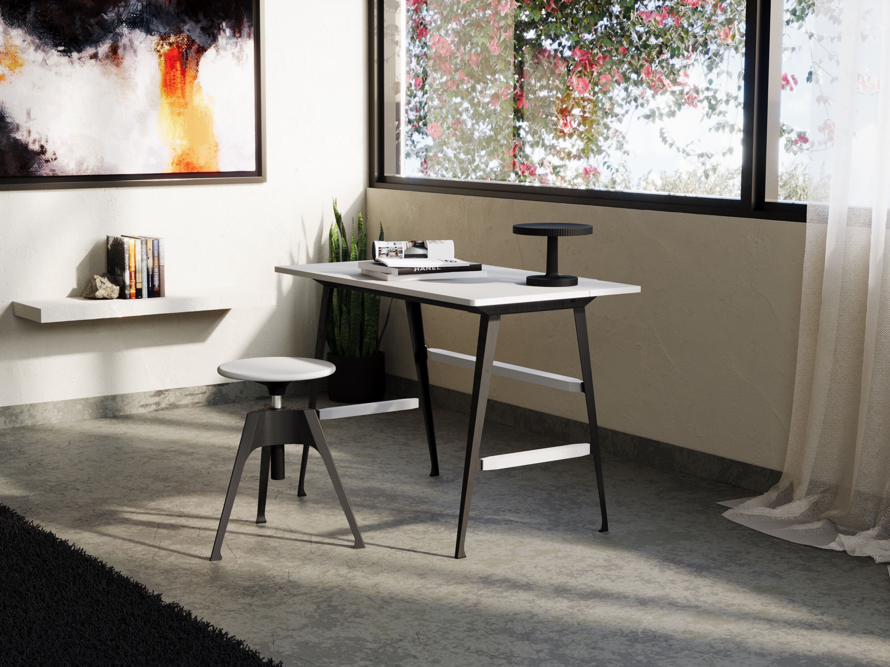 Прямоугольный стол с откидным верхом Driade PORTABLE ATELIER ARCH-00068036 - Вид №3