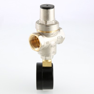 VT.088.N.0455SM Редуктор давления поршневой с манометром Valtec 1/2", без манометра  - Вид №3