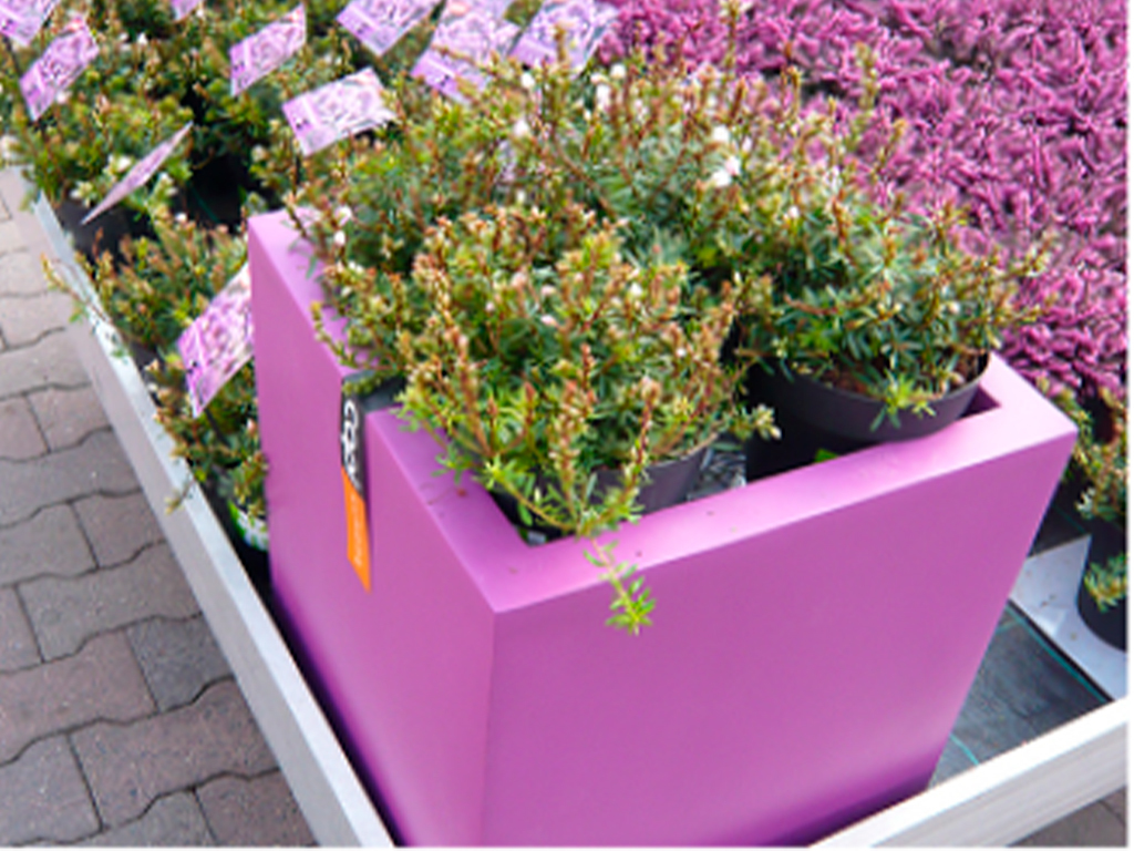 Кашпо коллекции "Ардена" АD-01-42 60/60/40 ГеоПластБорд GPBST-75 - Вид №4