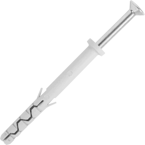 Дюбель-гвоздь для полнотелых материалов Standers с цилиндрической манжетой нейлон 5x50 мм серый 20 шт.