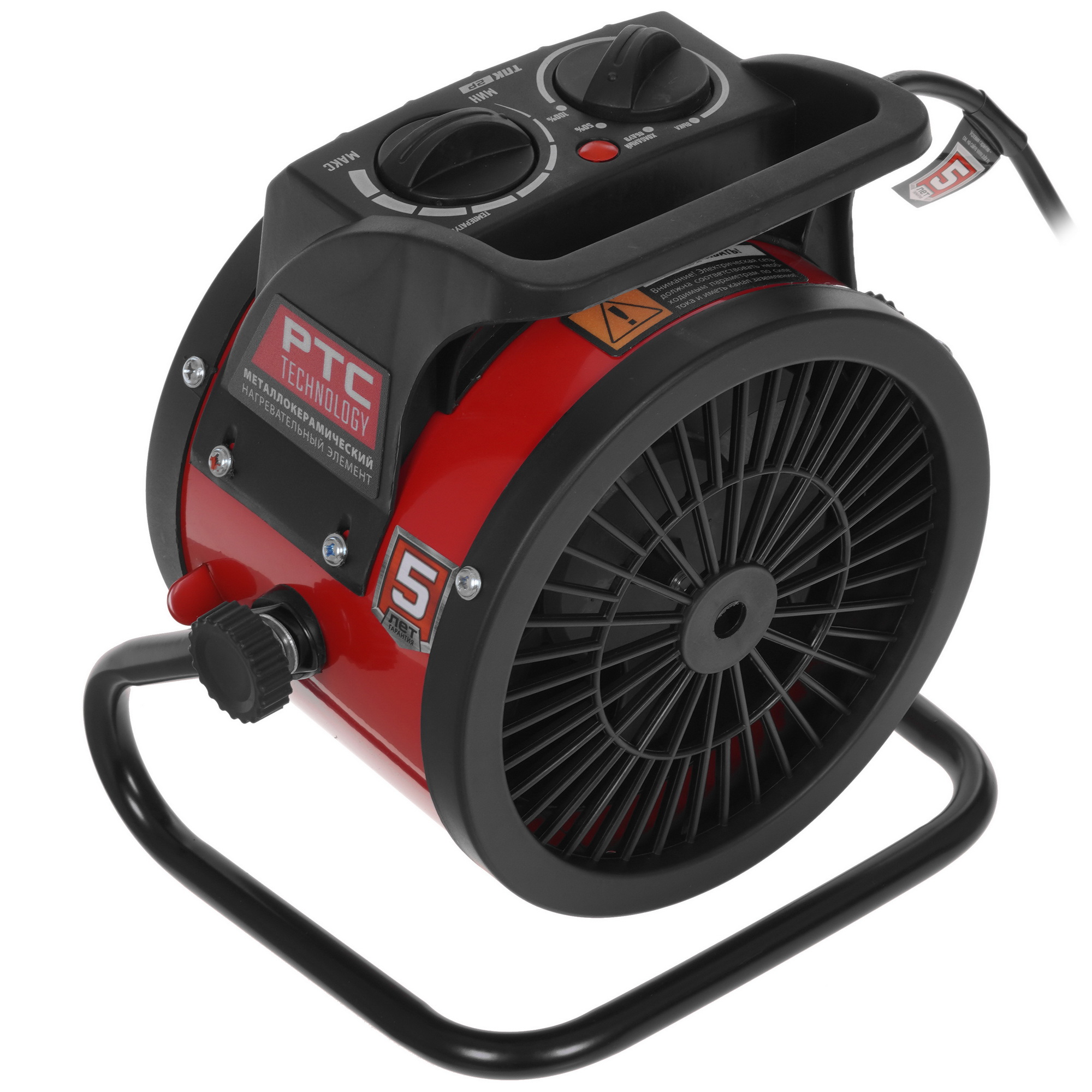 5057230 Тепловая пушка электрическая ЗУБР ТПК-2Р STDN-0042542 - Вид №1