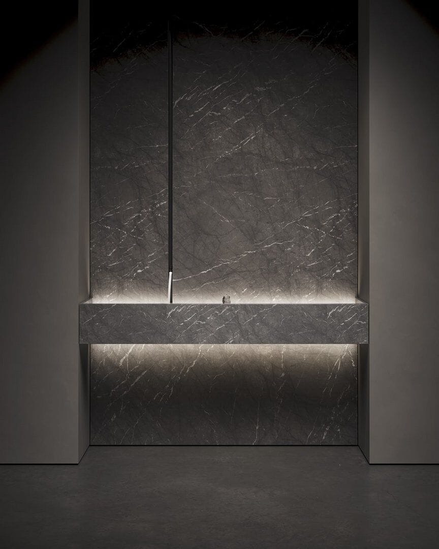 Настенный смеситель для раковины Antoniolupi LINEADACQUA ARCH-00034898 - Вид №23