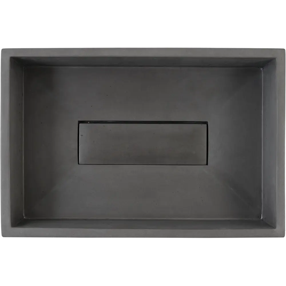 Раковина Angkor 600 накладная 60 см цвет графит Santreyd STLM-2115773 - Вид №2