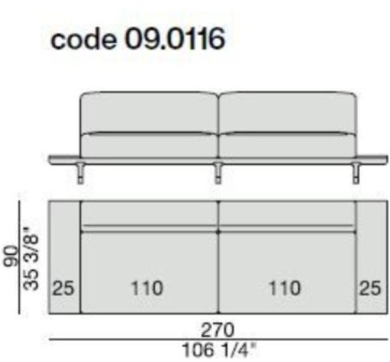 Porada Модульный тканевый диван с вещевым ящиком Eighteen sun-id-1365862 - Вид №11