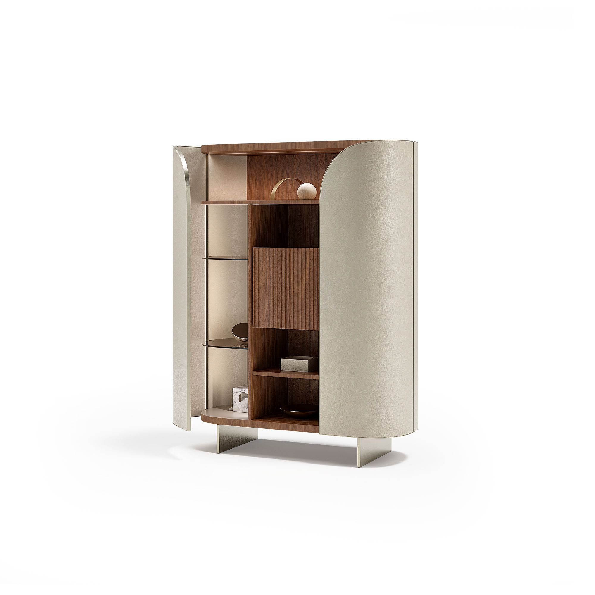 Кожаный шкаф с распашными дверцами Capital Collection ARCH-00126271 - Вид №9