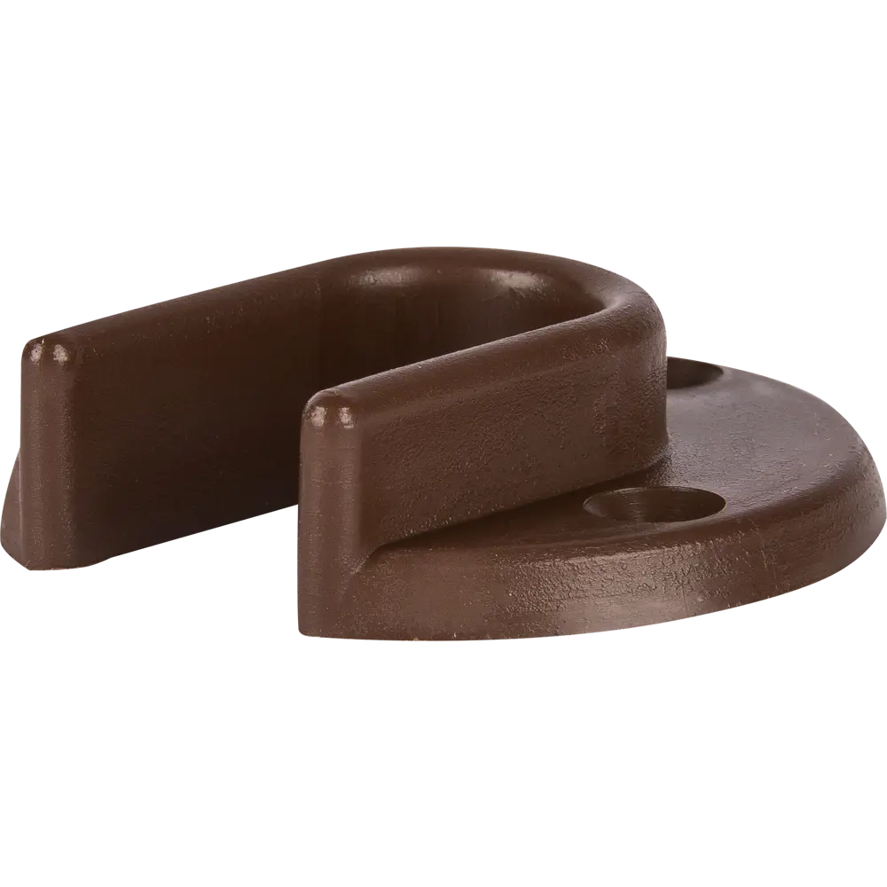 Штангодержатель боковой, d20 мм, пластик, цвет коричневый, 2 шт Santreyd STLM-2014973 - Вид №2