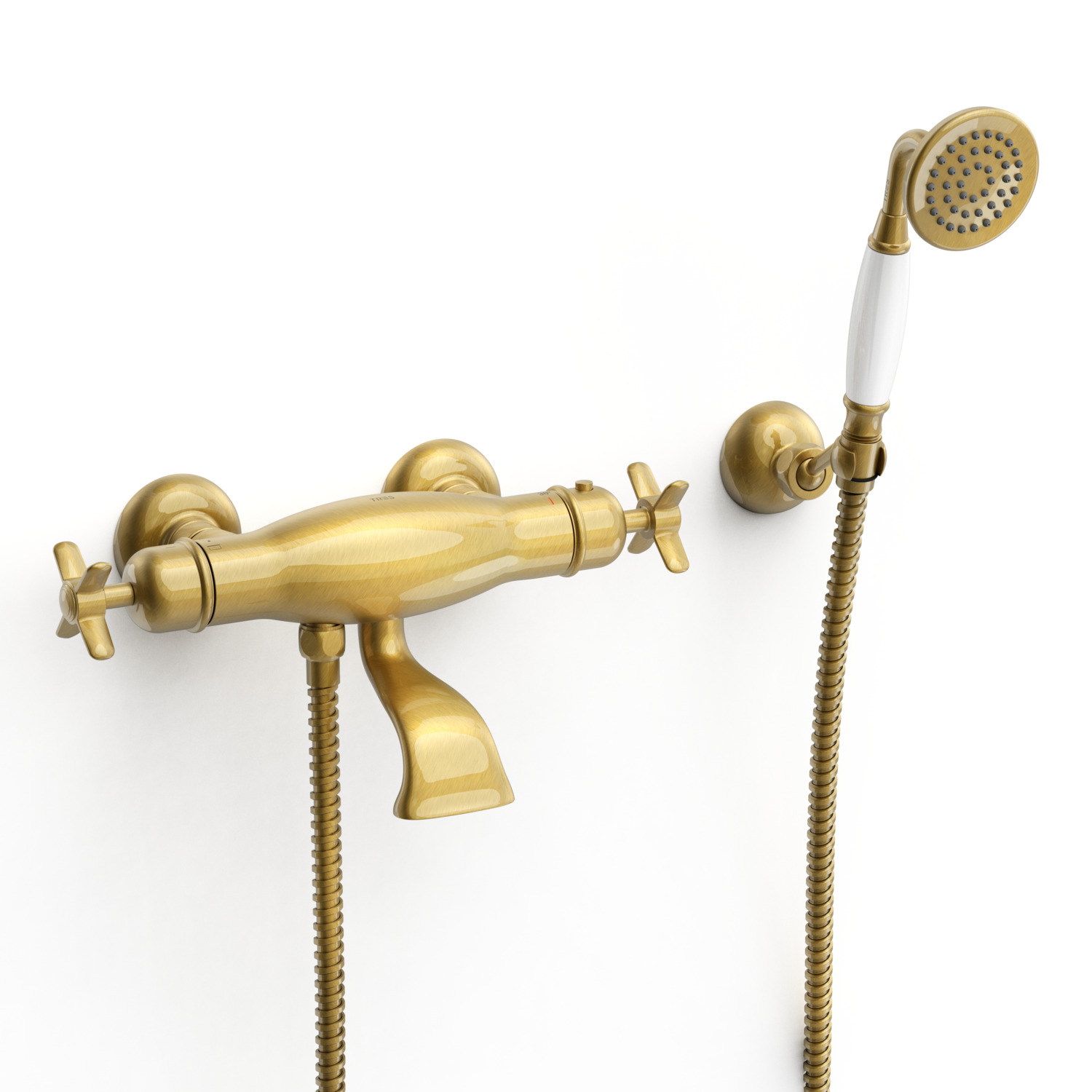 Настенный термостатический смеситель TRES CLASIC для ванны и душа-24217409LV TRES 