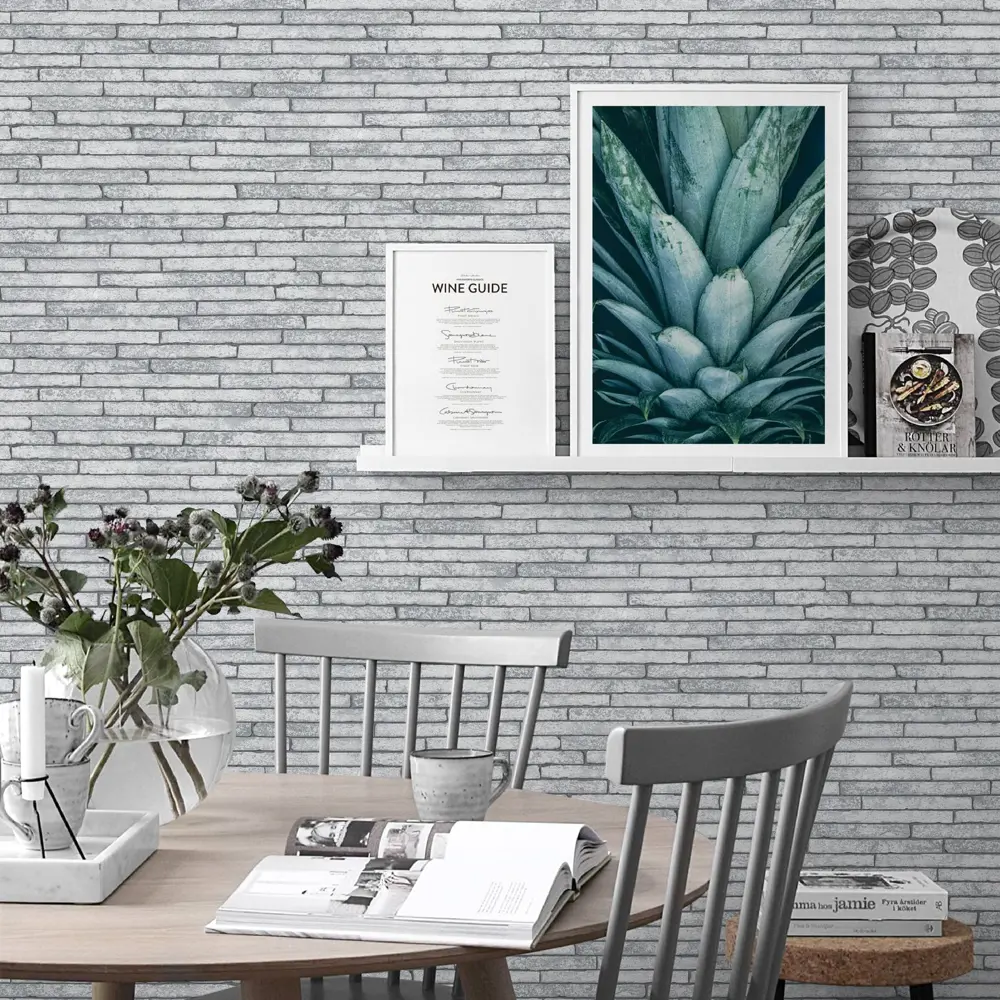 Обои флизелиновые Marburg Project серые 1.06 м 97730 STLM-2144515 - Вид №2