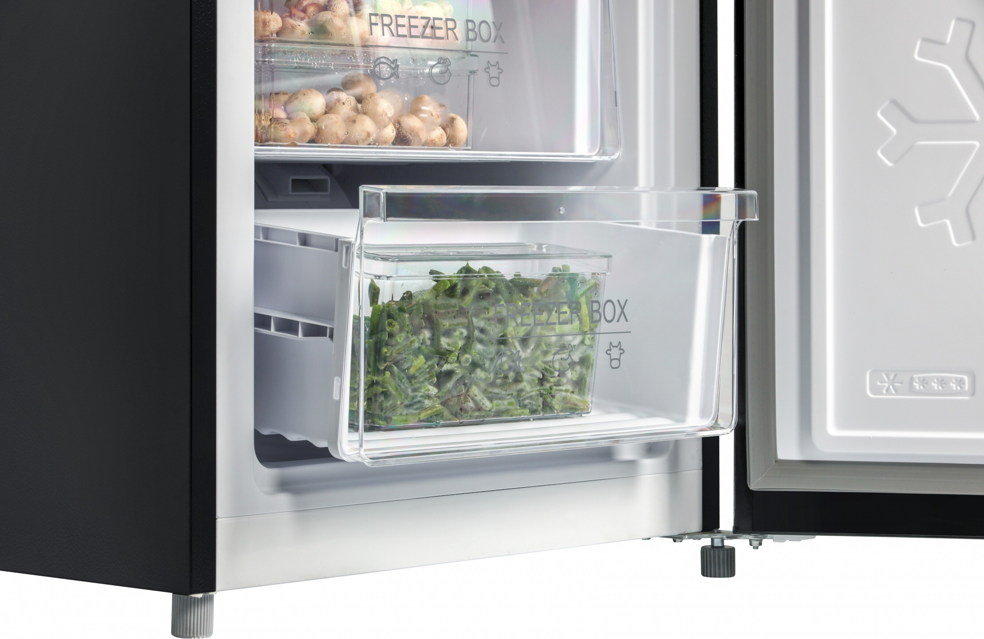 9069205 Холодильник с морозильником   Nordfrost RFC 390D NFGB черный STDN-0009040 - Вид №14