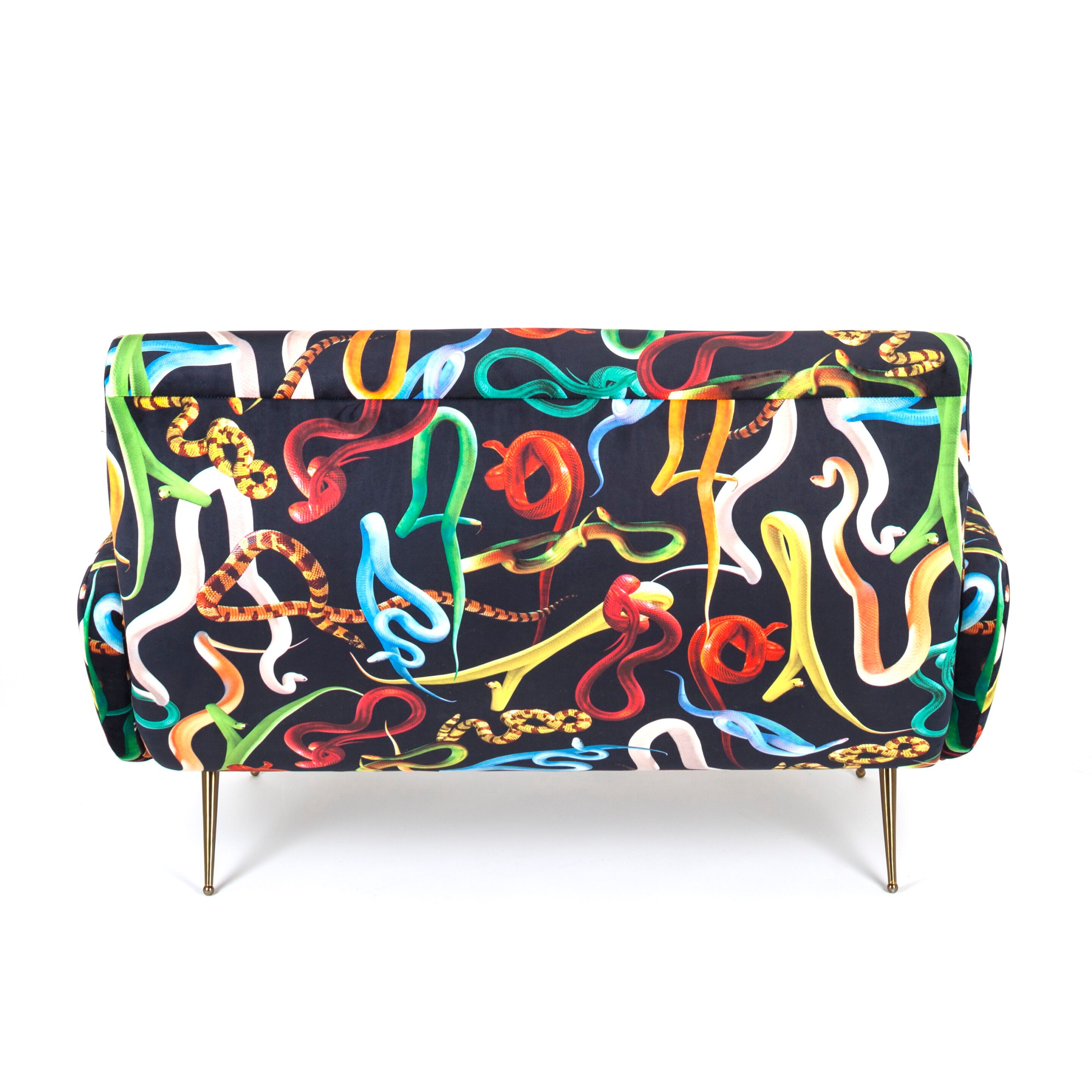 2-местный деревянный диван Seletti Seletti wears Toiletpaper ARCH-00040240 - Вид №1