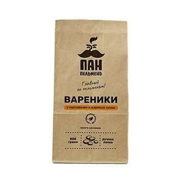 Вареники с картошкой и жаренным луком Пан Пельмень 800 г Santreyd 34676