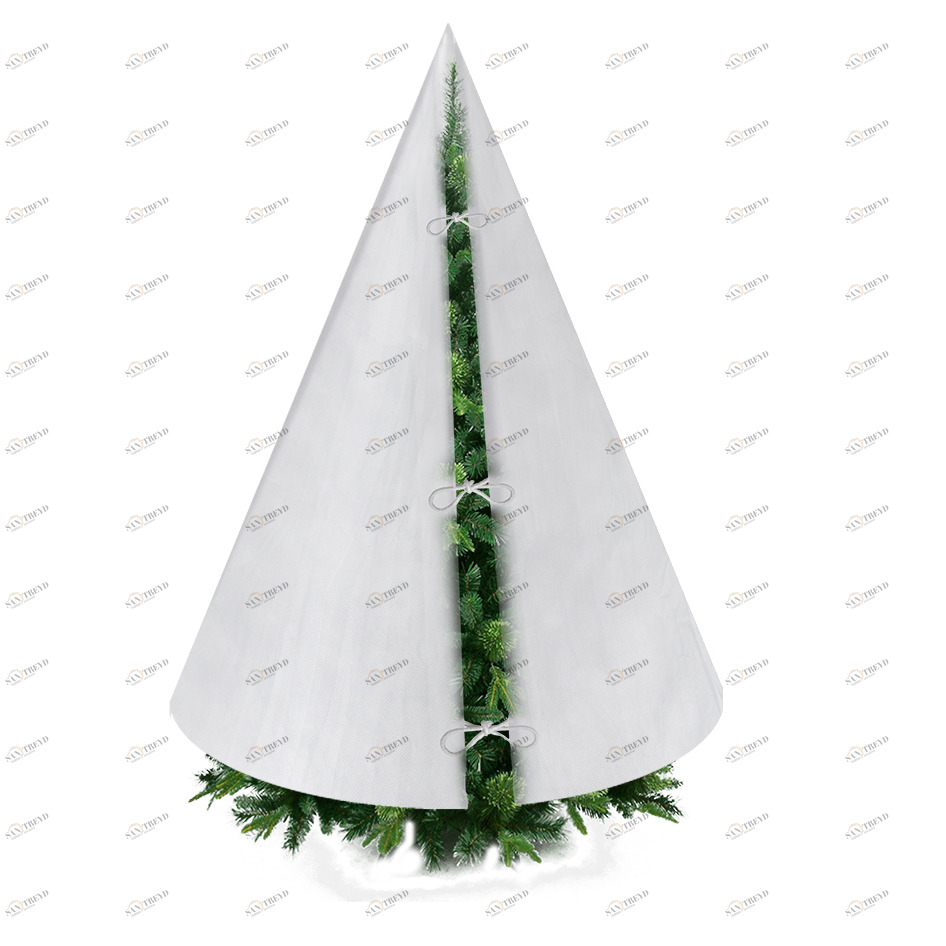 Укрытие для растений зимнее из спанбонда с металлическими стойками 250 см белое Blumen Haus BLUMEN HAUS  00-3971643 Белый 