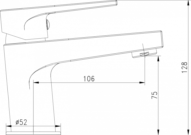 853524M101 CR - Смеситель для раковины Basic  Nizar Martí 1921 Marti 1921  - Вид №17