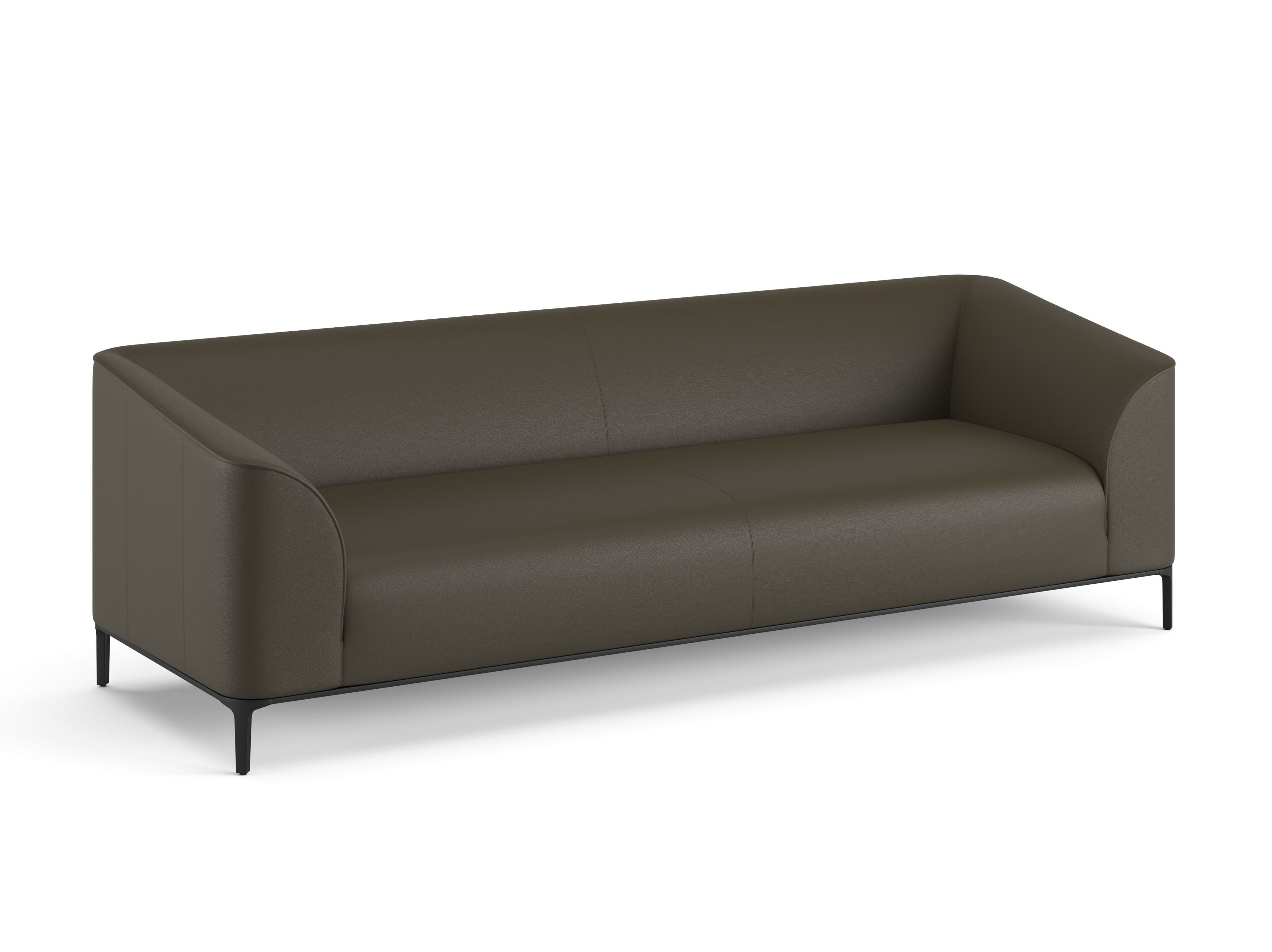 3-местный кожаный диван Ersa Земля ARCH-00124675