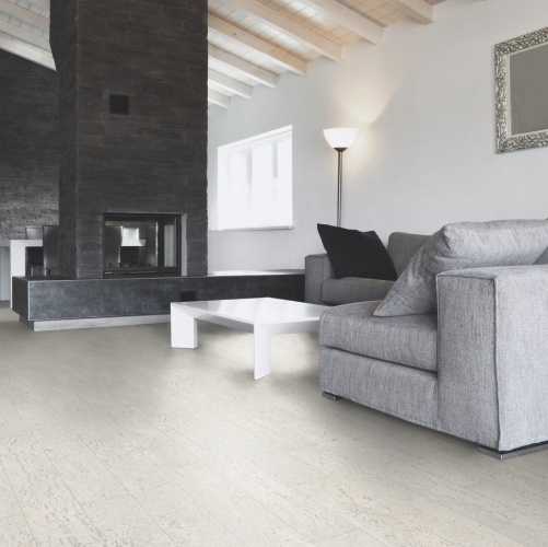 Пробка Wicanders Cork Plank Flock Moonlight (Гладкая) 1220х140 мм C81X001 - Вид №6