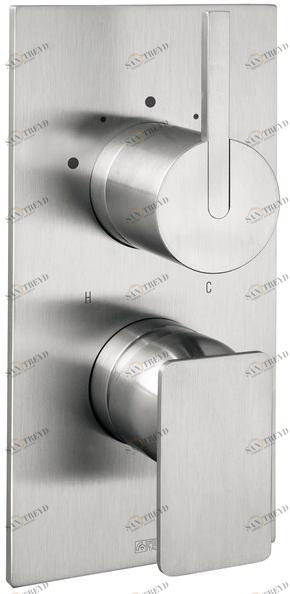 Fir Italia Смеситель для душа из нержавеющей стали с переключателем Playsteel 58 5850188