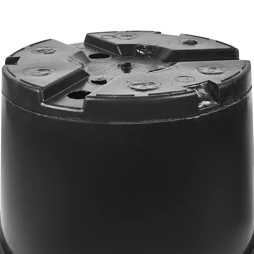 Контейнер для цветов ø28 h22 см v10 л пластик черный Santreyd нет STLM-2057152 - Вид №2