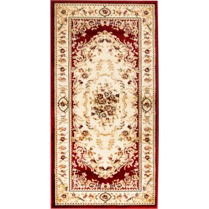 Ковер полипропилен Fortune L006B 80x150 см цвет красный 82183593 STLM-2179828