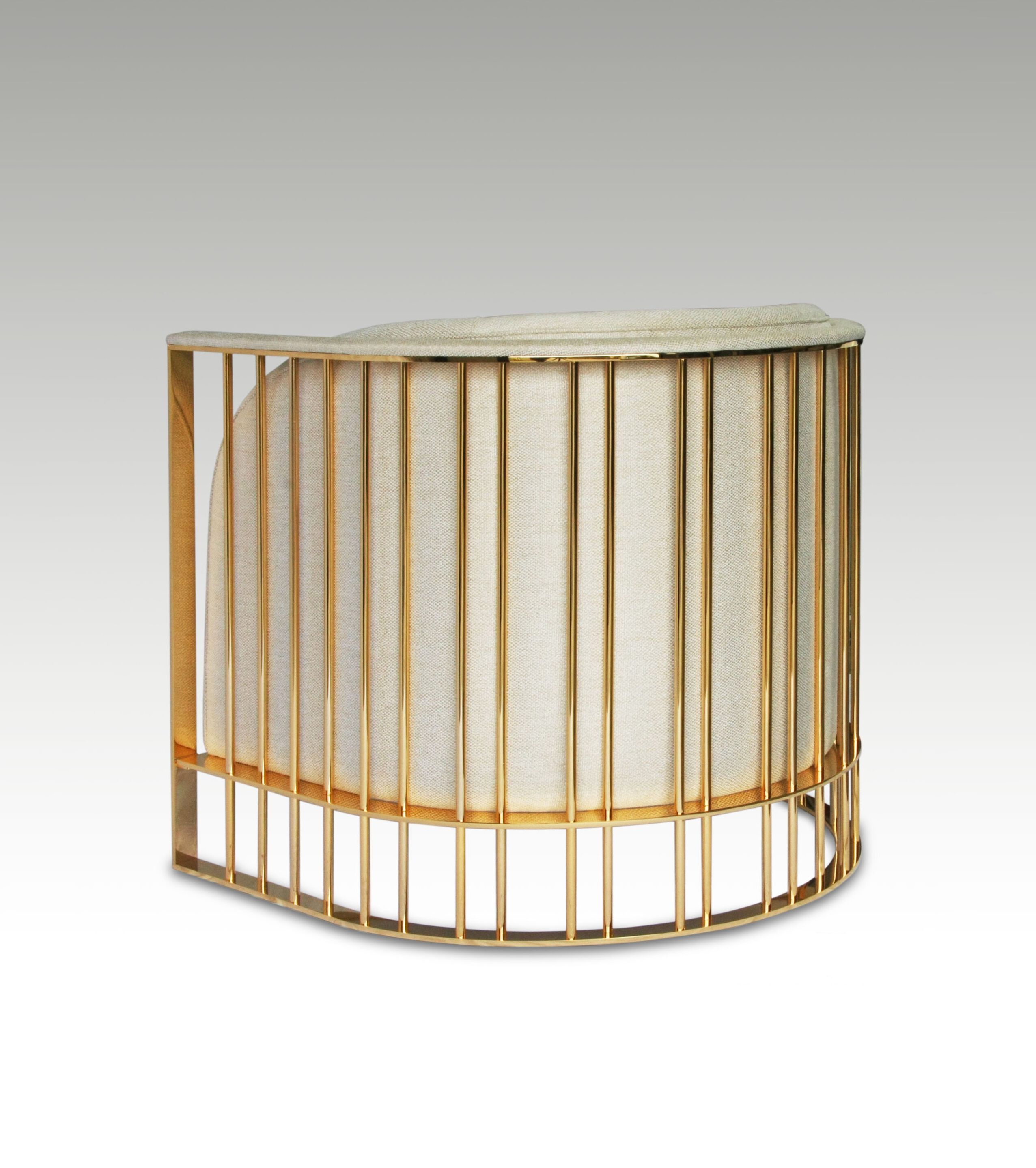 Тканевое кресло с подлокотниками Galbiati Exclusive Interiors ARCH-00027530 - Вид №1