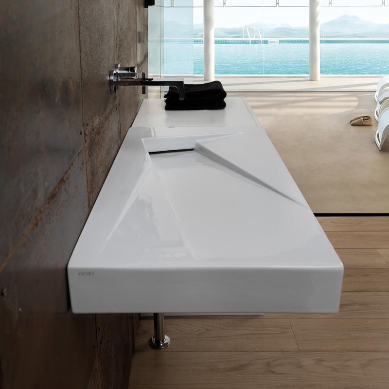 LAOZ16 Подвесная раковина настенная GSG CERAMIC - Вид №1