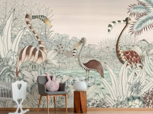 Обои для всех возрастов, ПВХ бесплатно, ЭКО, моющиеся