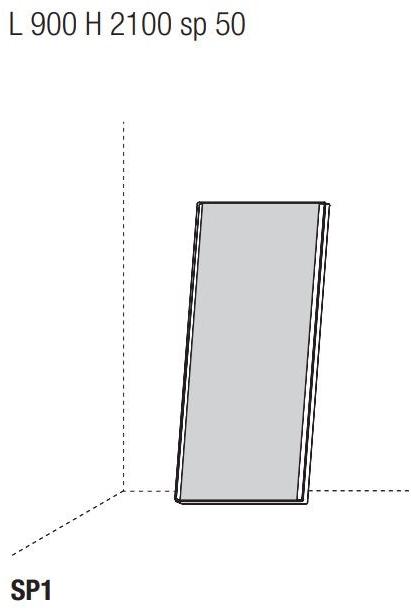 Molteni & C. Прямоугольное напольное зеркало Domino sun-id-1405422 - Вид №2