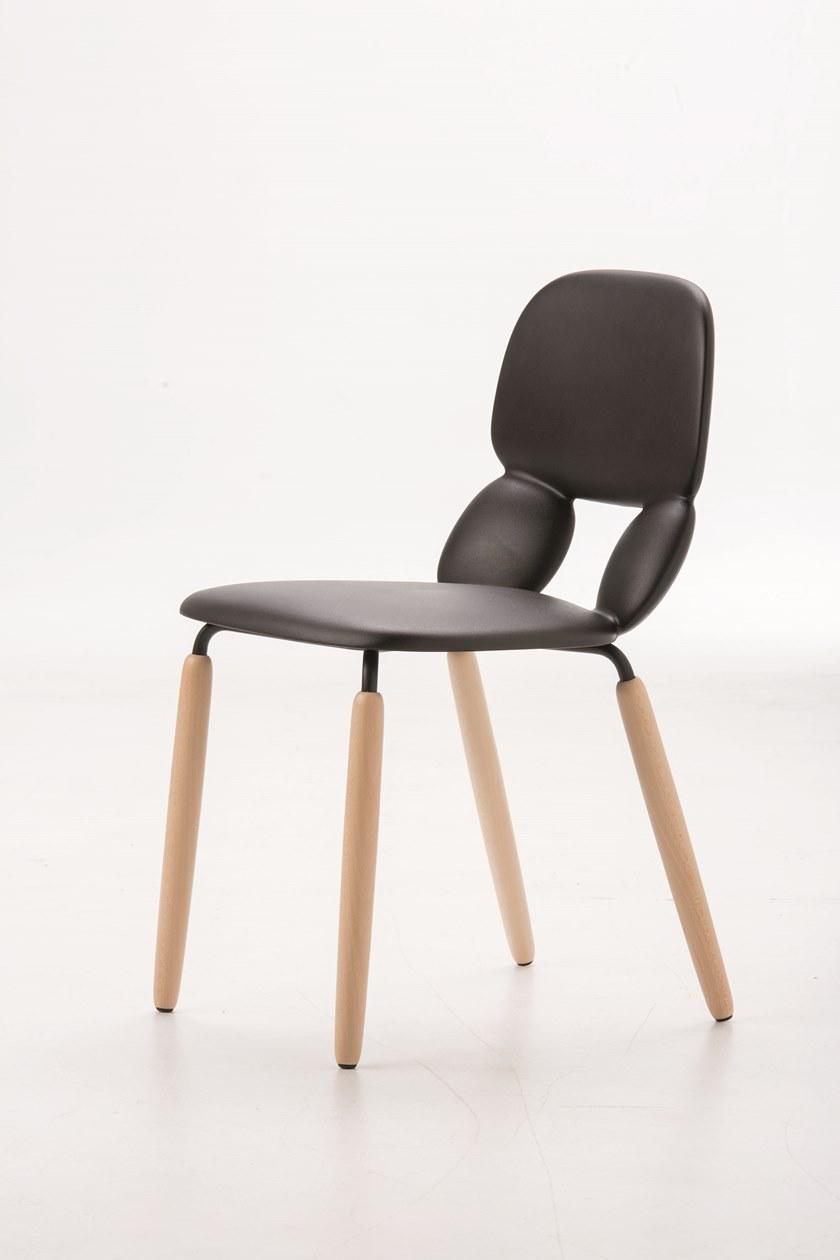 CHAIRS & MORE Стул из полиуретана Nube sun-id-1476268 - Вид №3