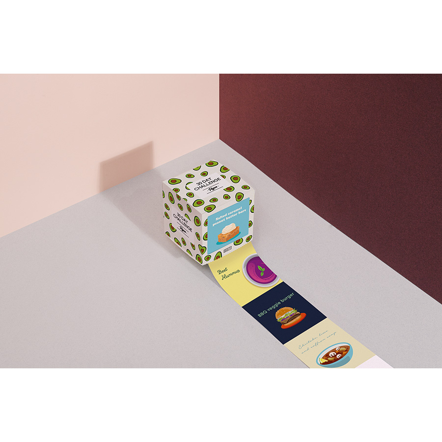 DYCHALVEE Набор веганских рецептов на 30 дней vegan challenge Doiy  - Вид №2