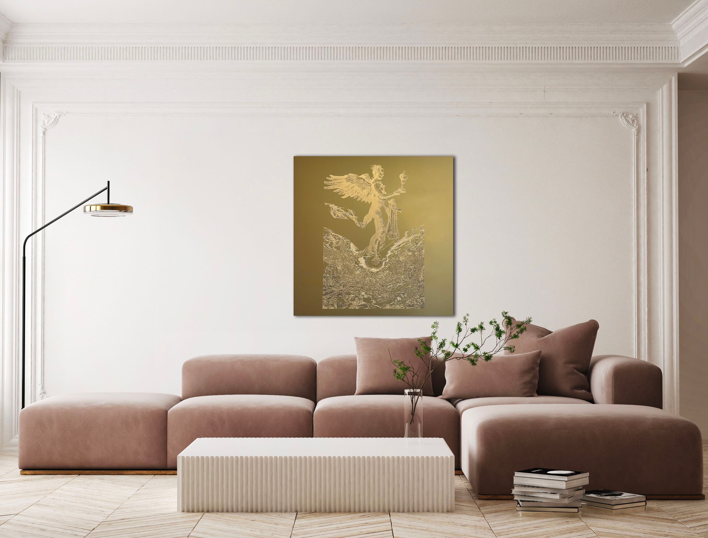 Алюминиевая гравюра на дереве Officinarkitettura® Дюрер ARCH-00118448 - Вид №2