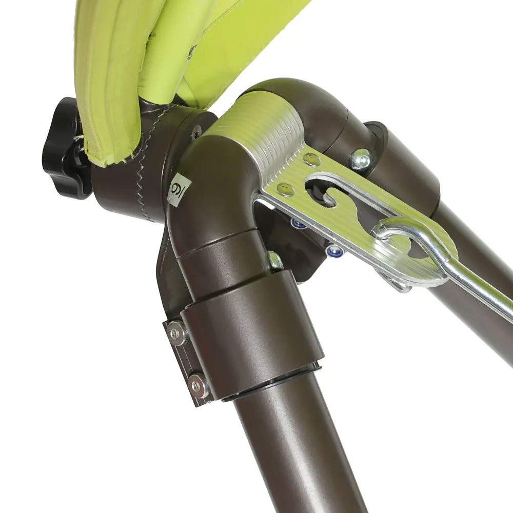 Гамак-гондола садовый 190x320 см, с тентом, сталь/пвх Santreyd STLM-2128065 - Вид №4