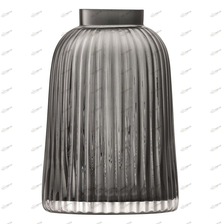 Ваза Pleat, 20 см, серая LSA International G139920847