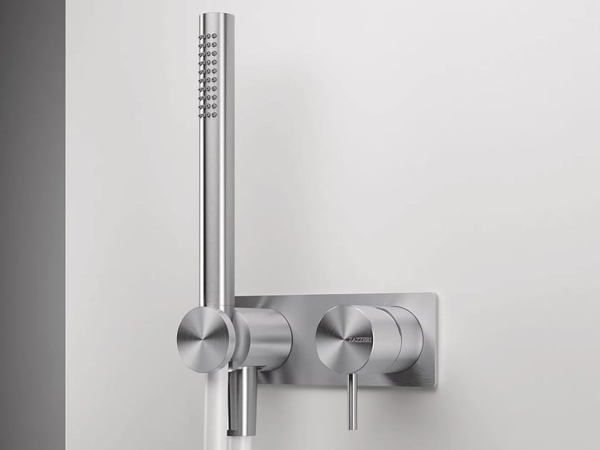 Смеситель для душа с 2 отверстиями и ручным душем Zazzeri Z316 MONO ARCH-00038507