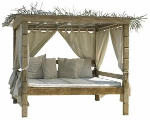 Il Giardino di Legno Грядка из тикового дерева с балдахином Sentosa 519