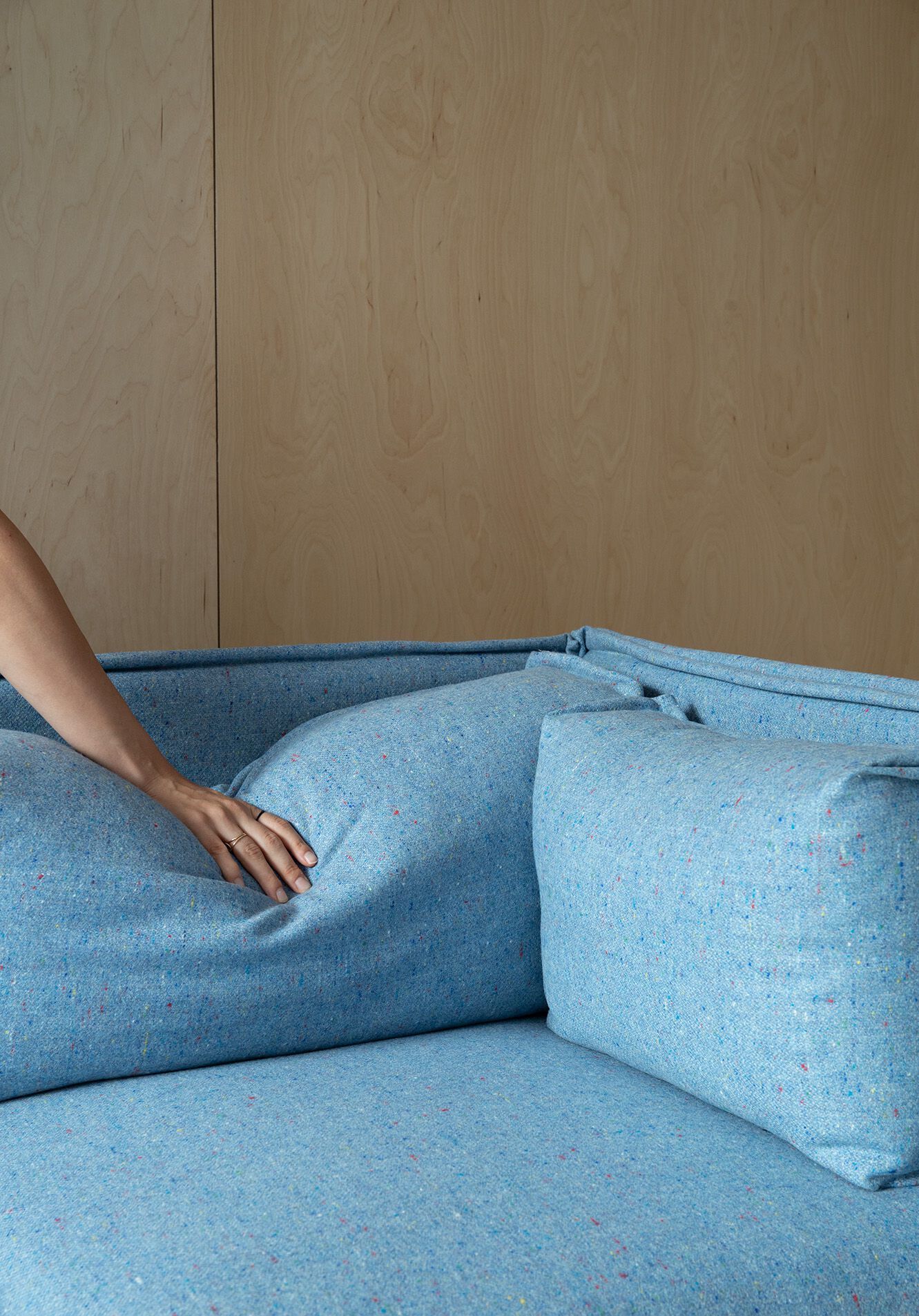 2-местный тканевый диван Askia Ripple ARCH-00048832 - Вид №4