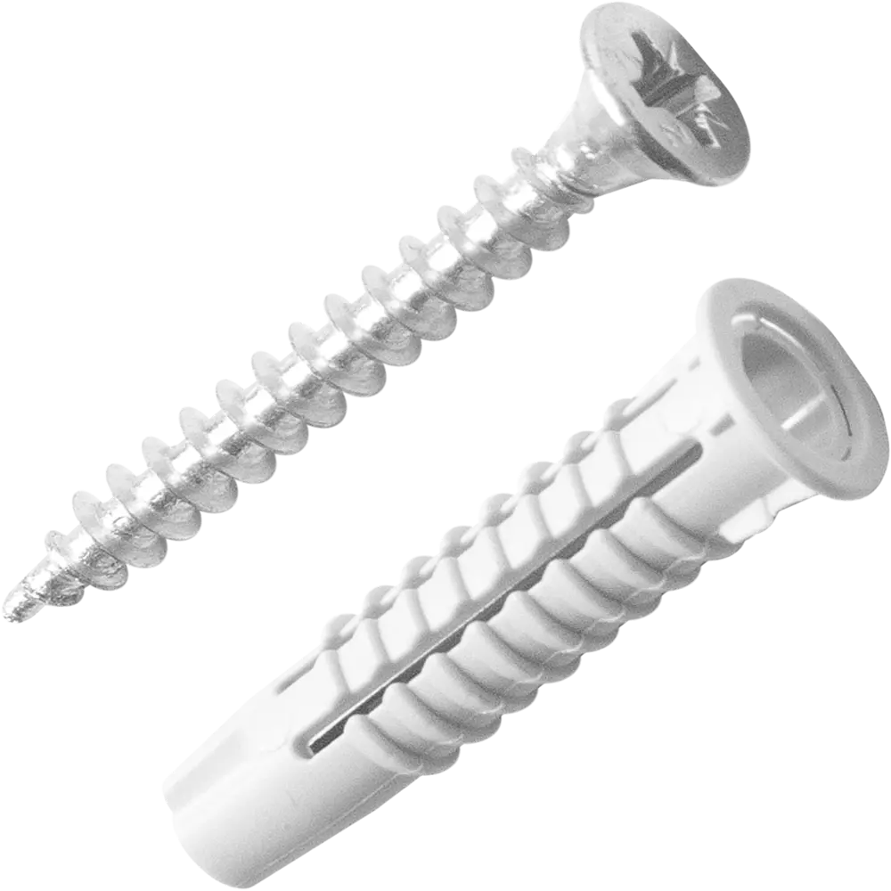 Дюбель потайной Standers PDU N 6×30 мм с шурупом 4×35 мм (50 шт) 83387790 STLM-0040731