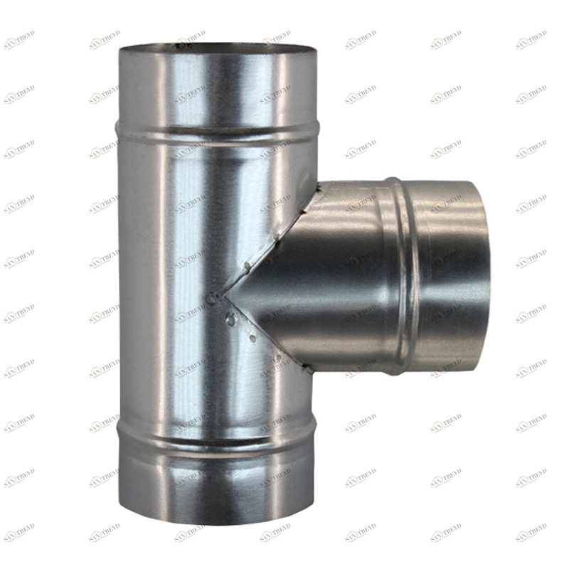 Тройник круглый (оц. сталь) d355/355/355 Santreyd 00-0232-027