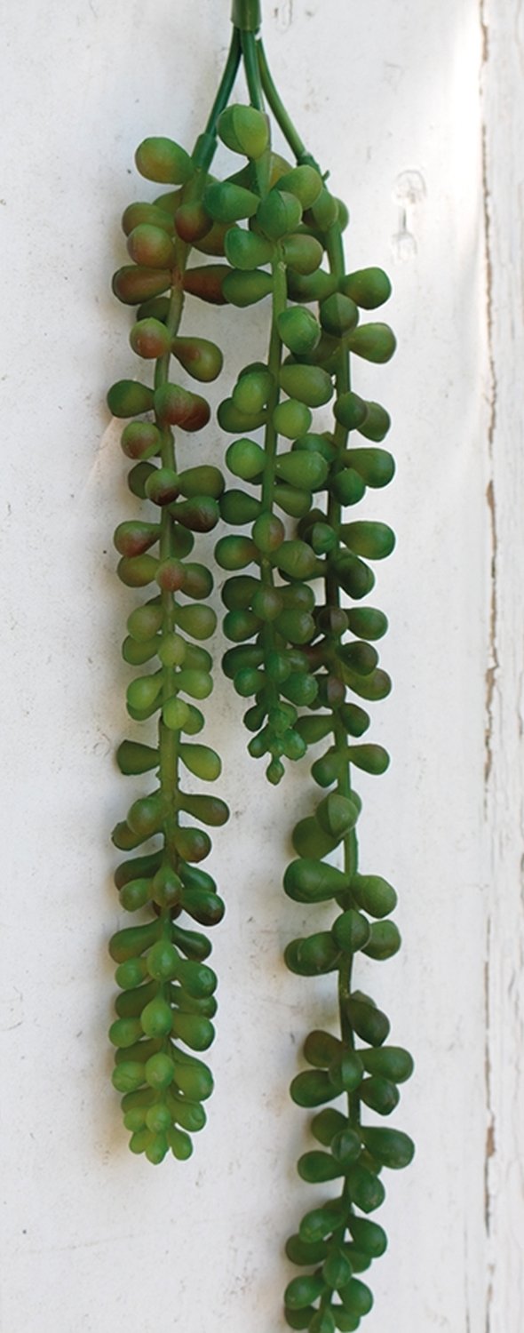 6450 883 a3 Искусственный суккулент, подвесной, 37 см, зеленый H-andreas 