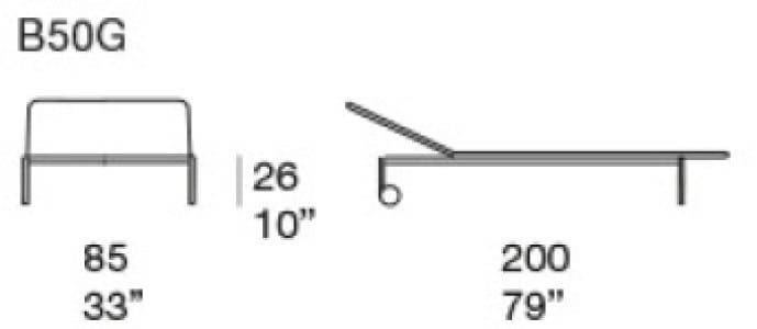 Садовая кровать Paola Lenti залив ARCH-00142318 - Вид №1