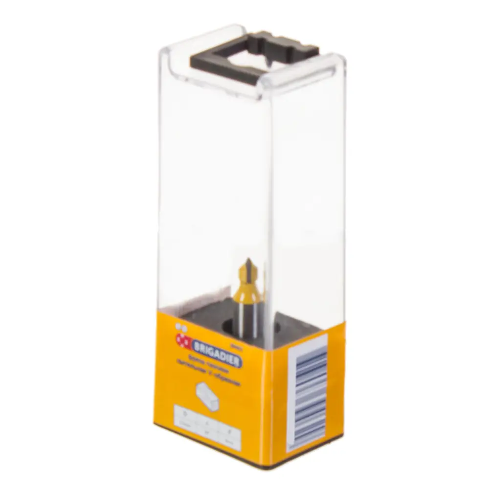 Фреза пазовая галтельная V-образная Brigadier, D6.3 мм STLM-2013672 - Вид №2