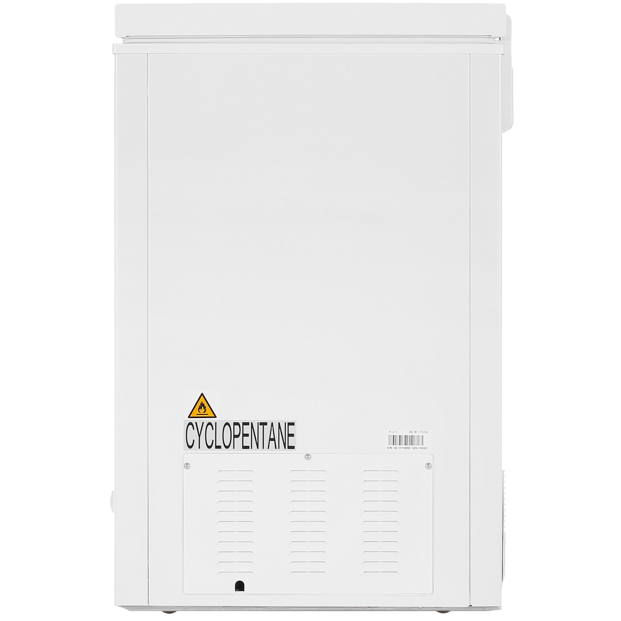 8187519 Морозильный ларь KRAFT BD (W)-152QX белый STDN-0104697 - Вид №3