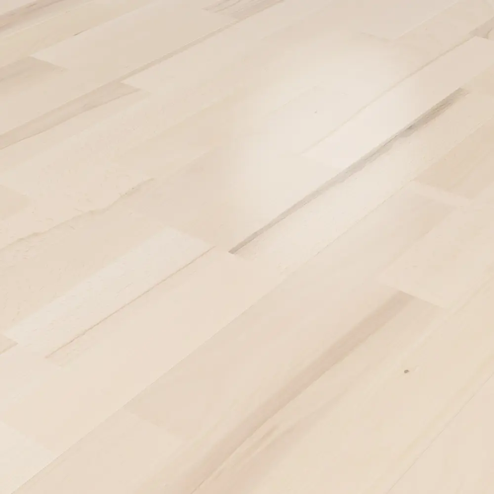 Паркетная доска трёхполосная «Бук белый ВК» лак 1.58 м² Barlinek STLM-2027373 - Вид №1