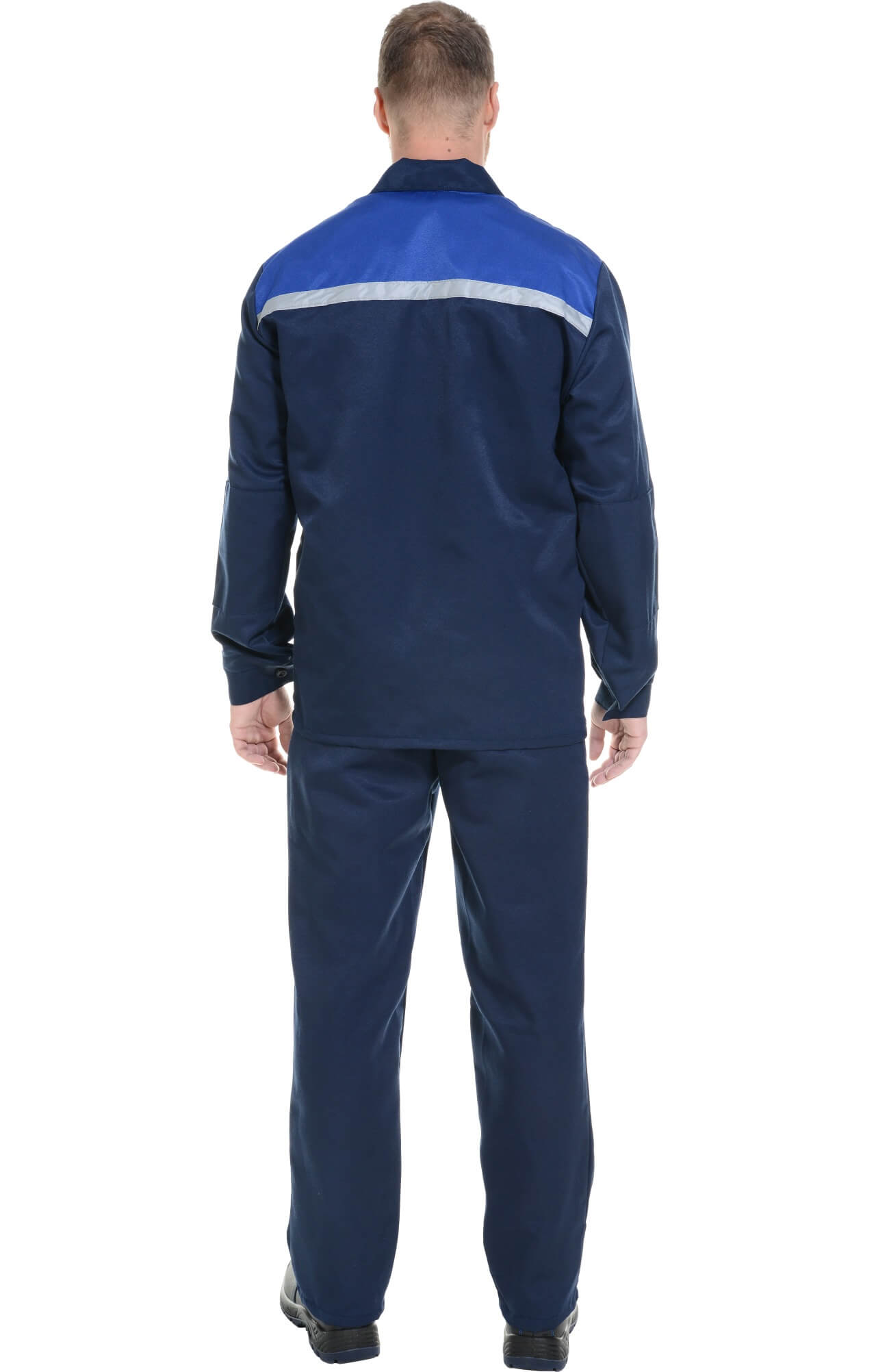 63026 Костюм Строителя темно-синий василек  Летняя спецодежда  размер 52-54/182-188  - Вид №10