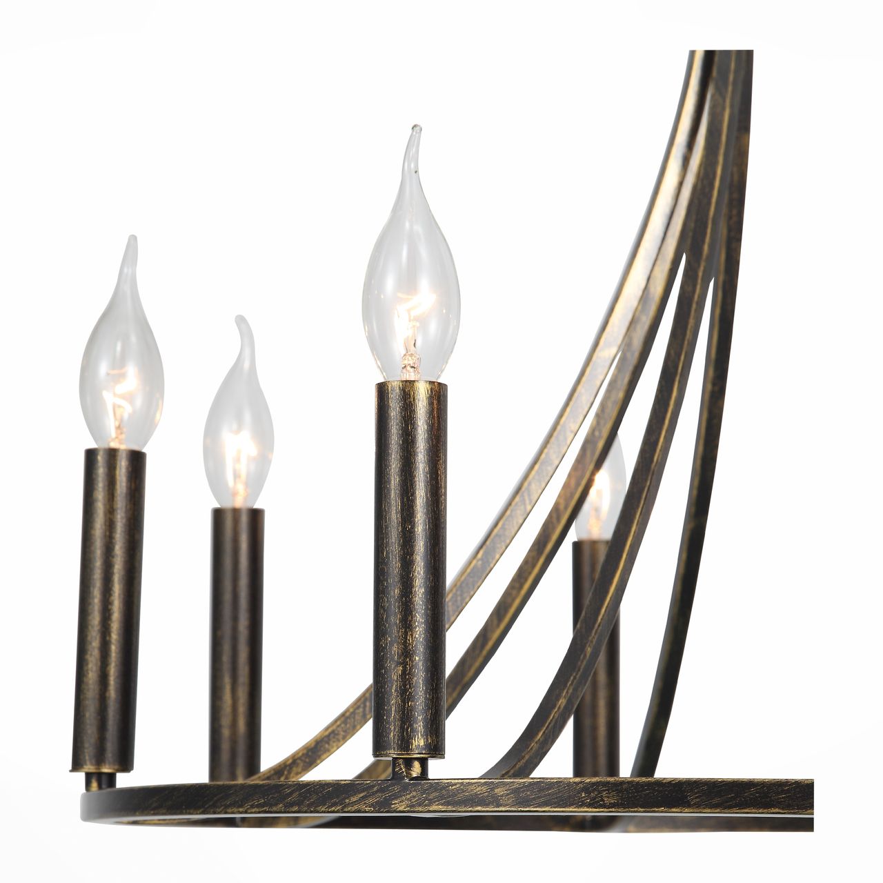 Подвесная люстра ST Luce Attuale SL268.303.08 ST LUCE ДИЗАЙНЕРСКИЕ, ATTUALE 108505 Бронза  - Вид №2