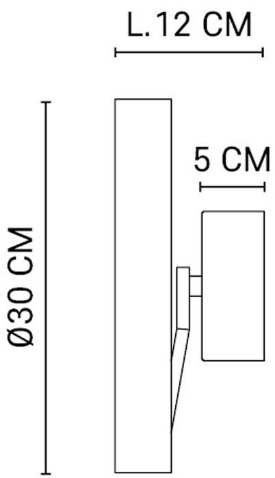 Market Set Регулируемый светодиодный настенный светильник Astro sun-id-1371646 - Вид №1