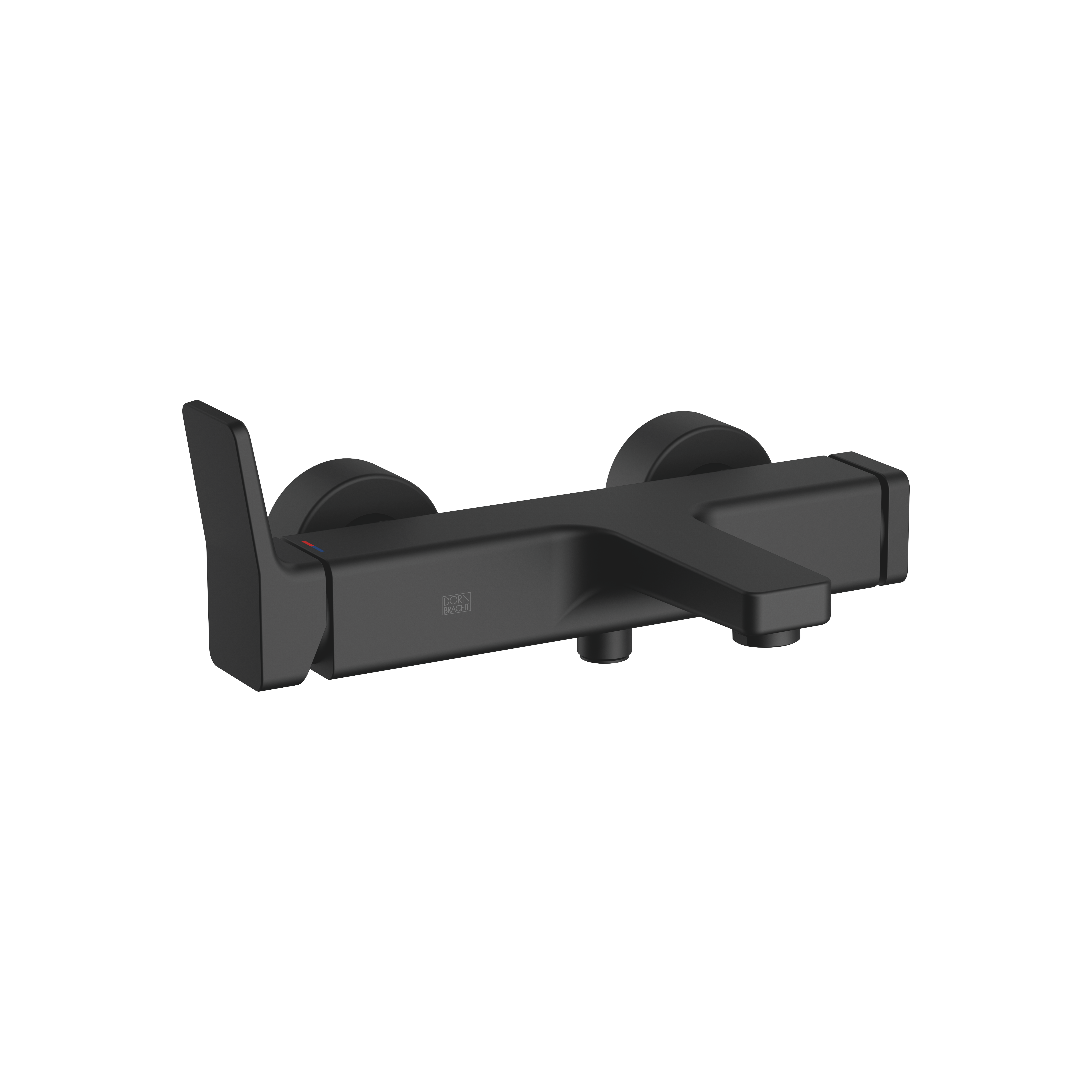 ДОРНБРАХТ ЯРРЕ Смеситель для ванны однорычажный настенный - Мягкий Черный DornBracht YARRE 33200832-69