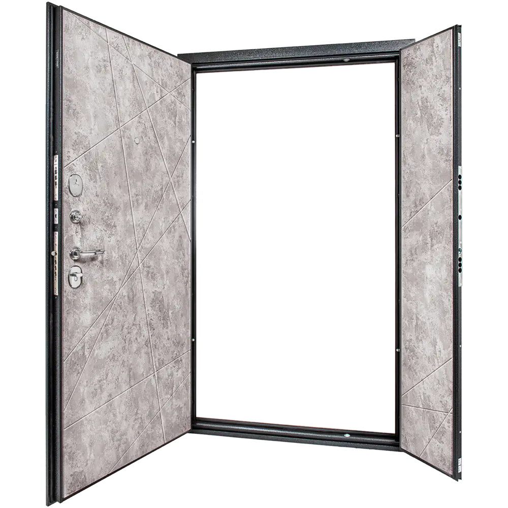 Дверь входная металлическая Порта 120x205 см левая грей арт PORTIKA STLM-2015874 - Вид №10