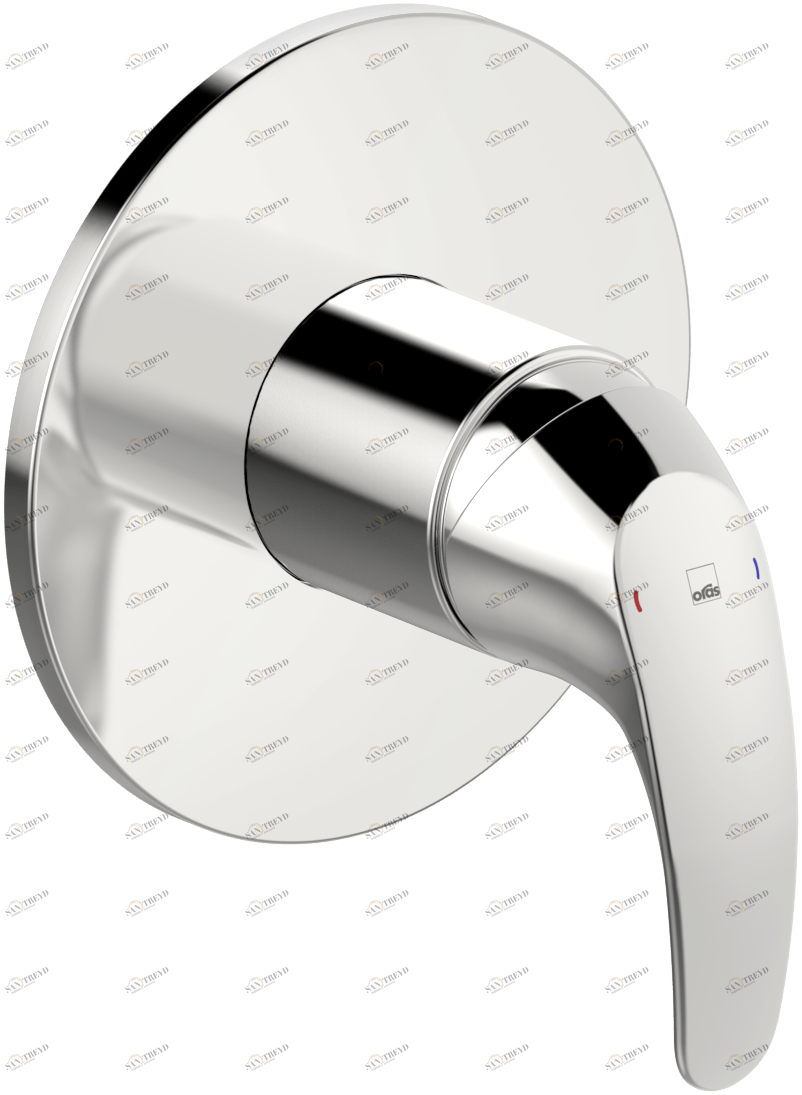 Oras 1485 Панель смесителя для душа 1485 Polara Хром 